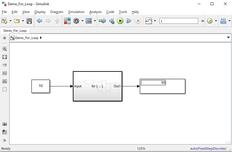 Simulink Tutorial Series - 4; For loop in Simulink; For Loop in Simulink Model