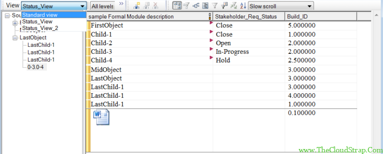 DOORS Views » TheCloudStrap
