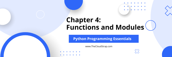Python Functions and Modules